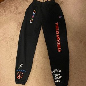 Astroworld Travis Scott Champion Sweatpants